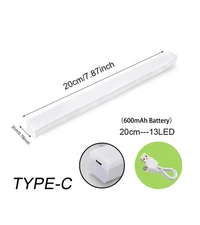 Motion Sensor Light Wireless LED Night Light Type C Rechargeable Light