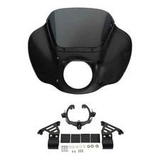 Headlight Fairing Windshield & Bracket Fit For Harley Low Rider S FXLRS 20-2025