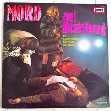 Europa Mord auf Bestellung Hörspiel Krimi LP...