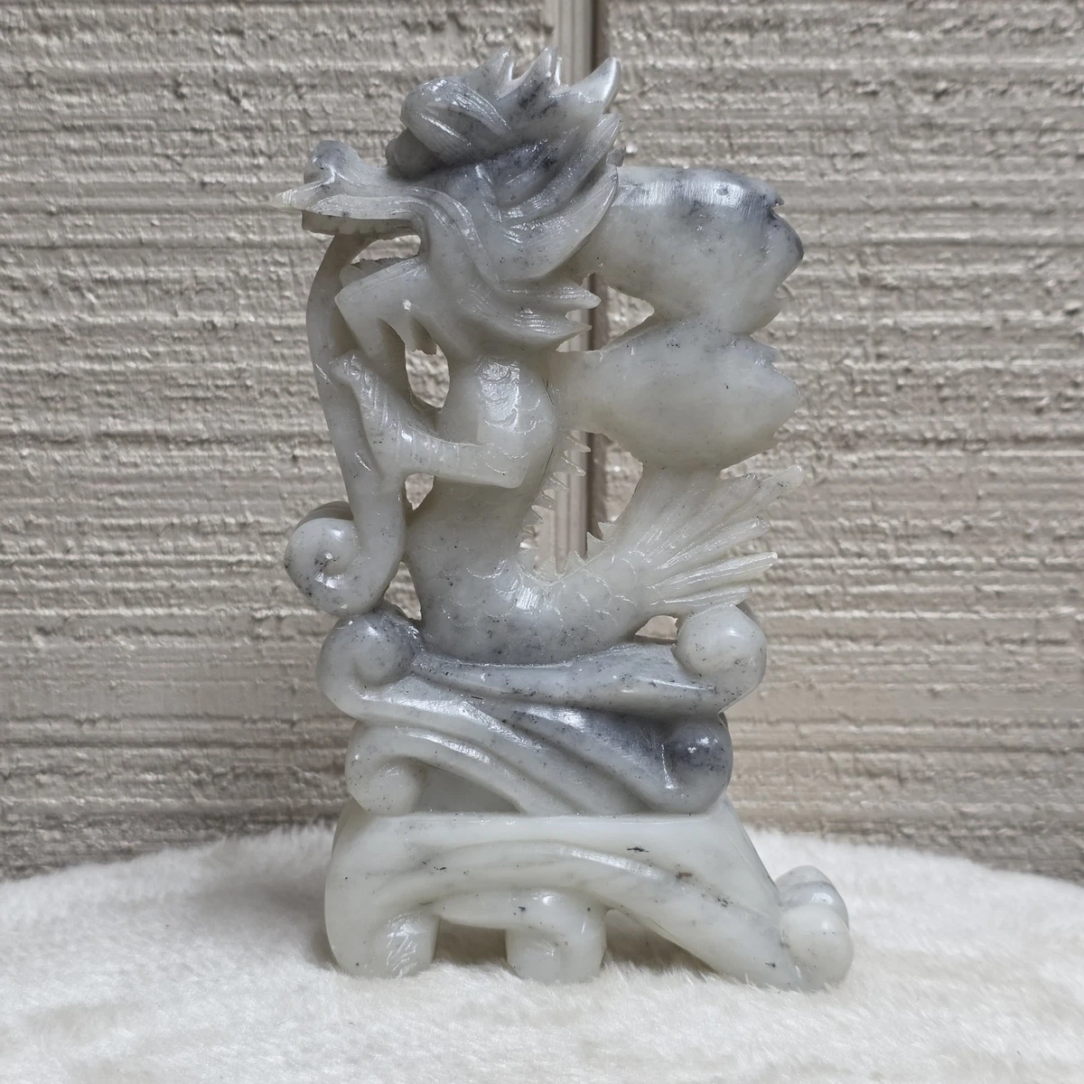 Chinese Soapstone Carving In Antique Chinese Figurines & Statues