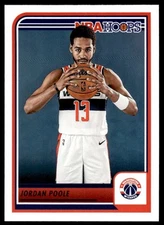 2023-24 Panini Hoops #137 Jordan Poole NM-MT Wizards  (BOX 500)