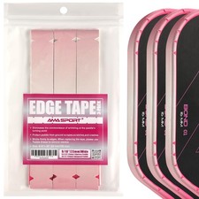 Pickleball Paddle Protection Tape Edge Guard for Curved Paddles, No Wrinkles
