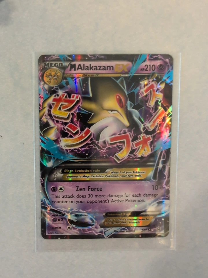 M Alakazam EX - XY - Fates Collide (FCO) 26/124 Ultra Raro Mega Evolution Casi Nuevo/M Foto 2 de 4