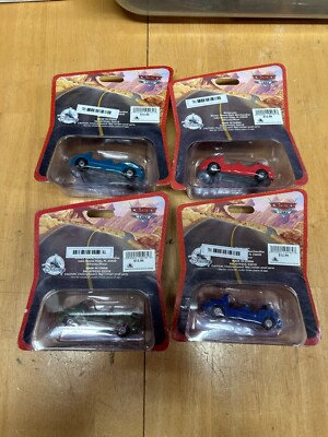 Disney Cars Carsland Exclusive Radiator Springs Racers SET OF 4