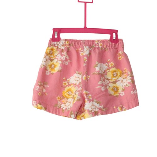 OSHKOSH Pink Floral Short Pants Set 12 Girls - Picture 5 of 8