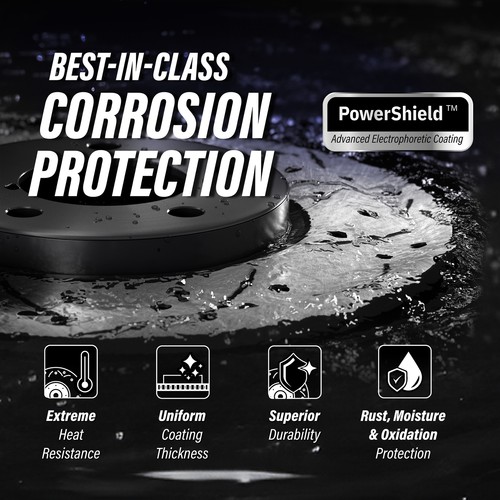 For Honda Accord Front Rear Hub Bearing Coated Disc Brake Rotor & Pad KBB-107600 - Picture 13 of 20