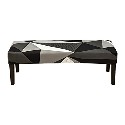 NILUOH Dining Room Chair Covers Set of 4 & Bench Covers Stretch Dining