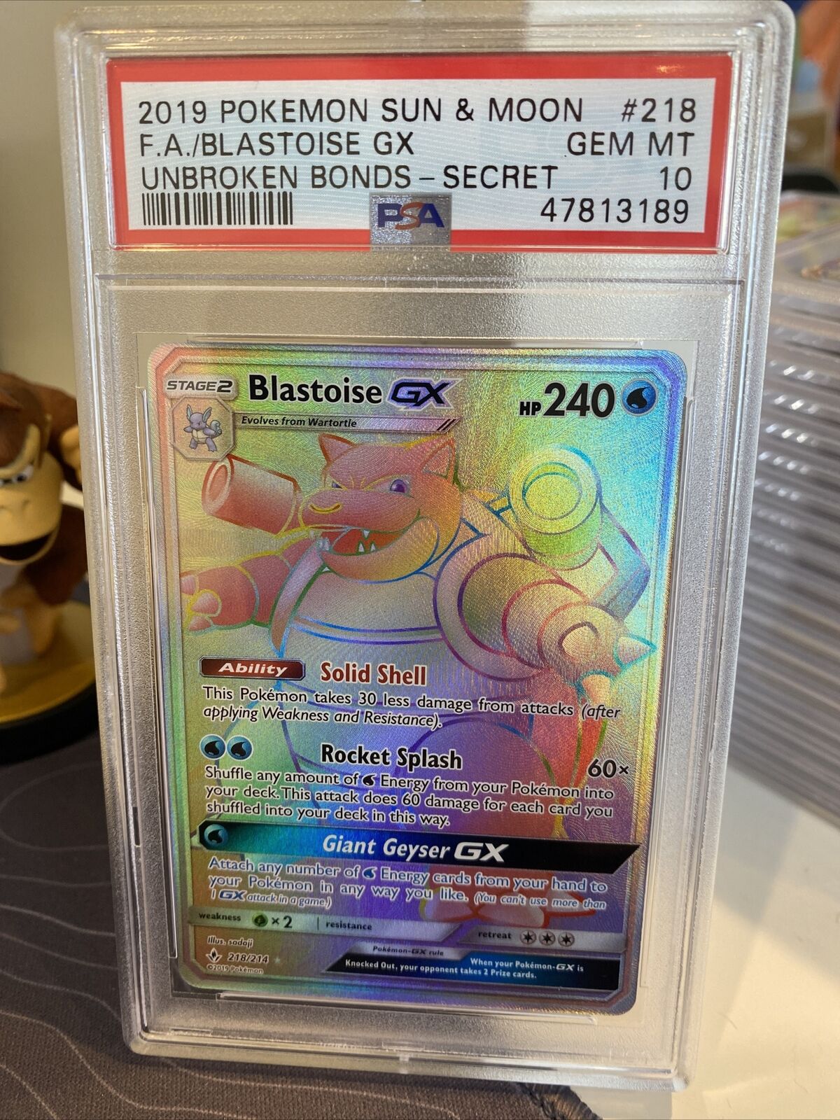 Squirtle - 33/214 - Blastoise GX Premium Collection Promo - Pokemon Singles  » Sun & Moon (Multiple Set) » Sun & Moon: Unbroken Bonds - Carta Magica  Montreal