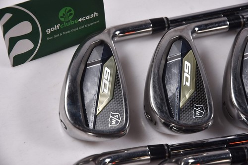 Wilson D9 Irons / 5-PW+GW+SW / Uniflex KBS MAX Ultralite Shafts