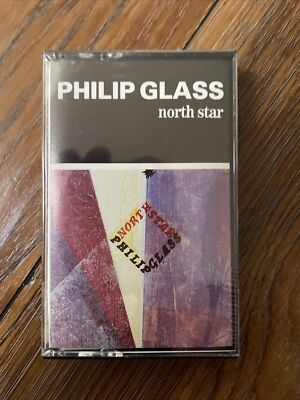 #ad Philip Glass ‎– North Star 1977 Virgin 91013 4 RE Sealed Cassette M $27.90