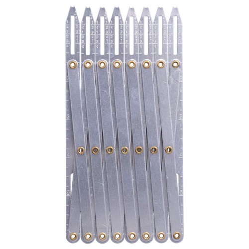 Multifunctional Aluminum Expanding Sewing Gauge For Crafting BEL - Picture 21 of 22