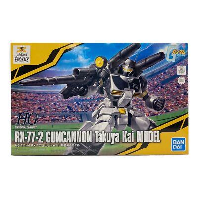 ロボット RX-77-2 GUNCANNON Takuya Kai MODEL Unused BANDAI Gundam Model 1/144 HG RX-77-2 Guncannon Kai