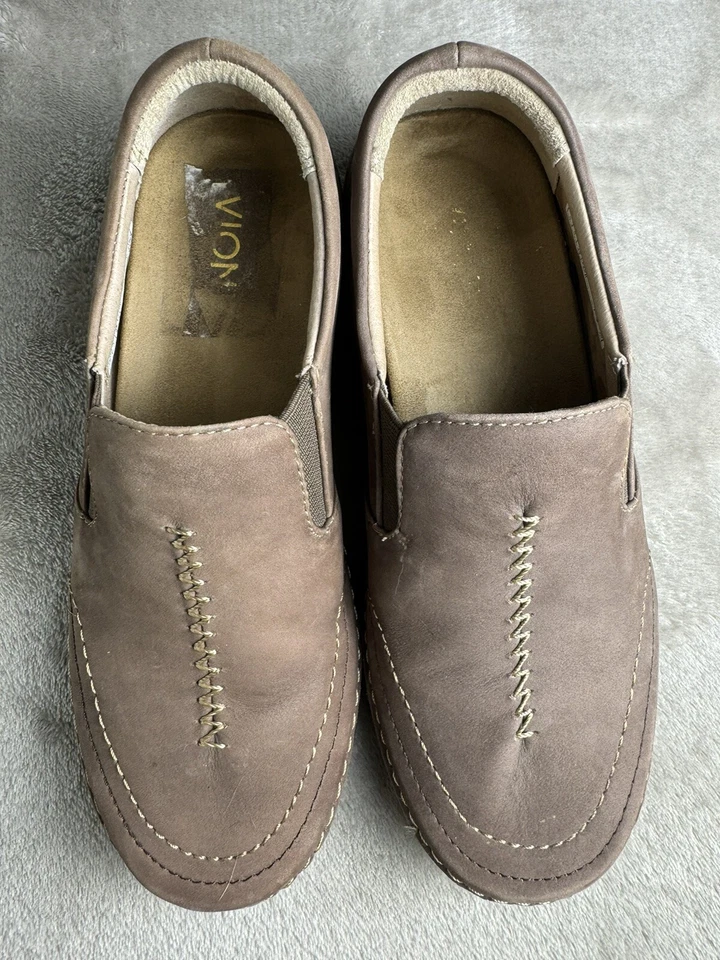 Zapatos Mocasines Vionic Mujer Talla 5 Orthaheel ADDISON Mujer Cuero Marrón Foto 3 de 4