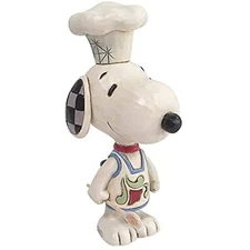Jim Shore Peanuts Snoopy Chef Mini Figurine 6010120