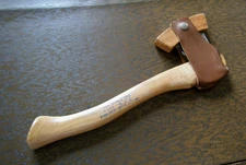 Vintage Plumb Boy Scout Hatchet Axe USA Original Handle Handmade Sheath