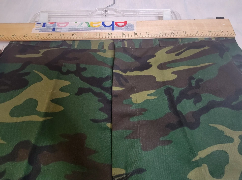 New Bass Pro Shops Camo Pants Woodland Zepel- Cordura Nylon for Brush Size 38X34 - Image 3 of 4