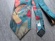 Toucan Toucans Bird Action for Conservation Lifewatch Life Watch Polyester Tie