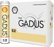 Shell Gadus S2 V220 #2 Grease; 550027631; (10) 14oz tubes