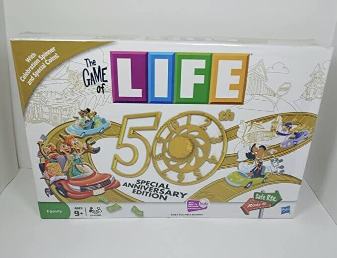 Hasbro 20950 Game of Life 50th Anniversary for sale online