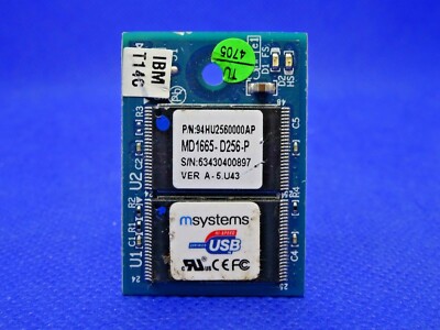 M SYSTEMS MD1665-D256-P  256 MB USB SPEICHER INTERN  #GK728