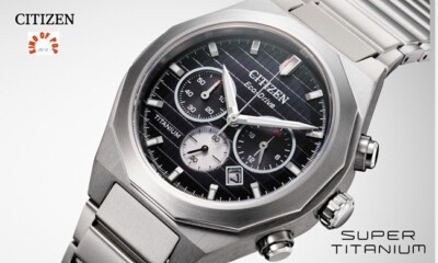 CITIZEN CA4690-51E Chrono Super Titanium Zenshin Senkei ,*FREE