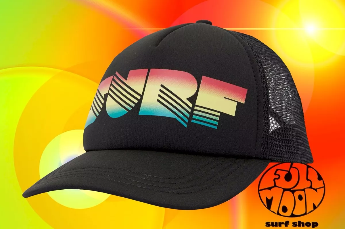 New Billabong Across Waves Rasta Surf Womens Snapback Trucker Cap
