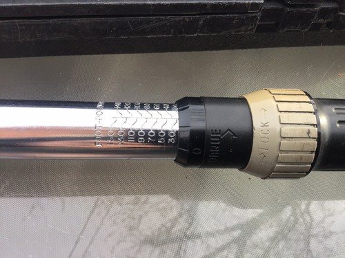 Craftsman 9-44476 Microtork 1/2" Dr. Torque Wrench 20-150 FT LBS Made In USA - Picture 4 of 8