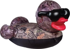 GAME Inflatable Towable Covered Tuff Duck Tube 6 Feet Wide GIANT Mossy Oak NIB