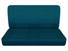 Front Bench car seat covers  fits 1961 Chevy Biscayne 4 door  teal cotton