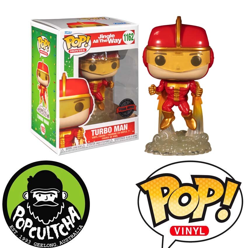Jingle All the Way - Turbo Man Flying Pop! Vinyl Figure Jingle All the Way - Turbo Man Flying Pop! Vinyl Figure