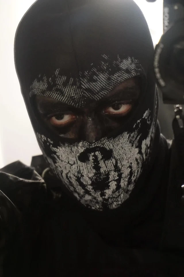 Máscara Keegan pasamontañas máscara esquí máscara fantasma Foto 4 de 4