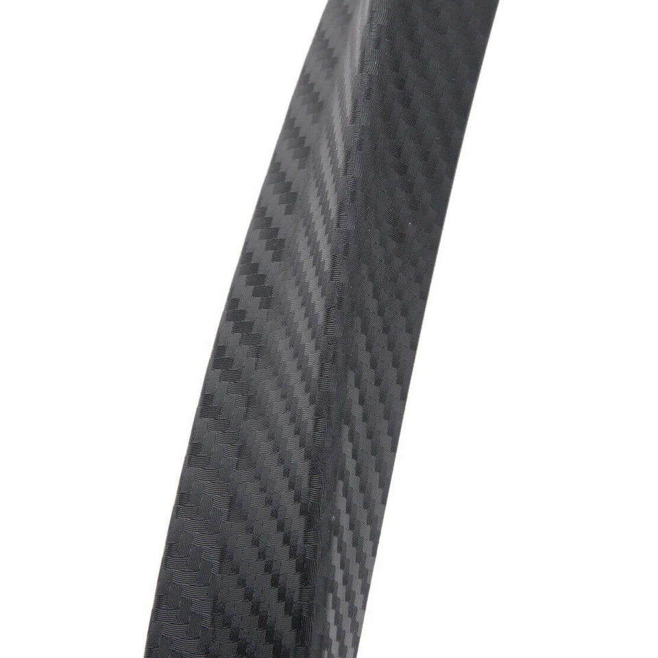 Alerón labial de ala trasera universal de 1,2 m patrón de fibra de carbono para maletero trasero Foto 3 de 4