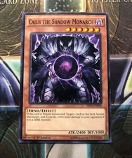 *** CAIUS THE SHADOW MONARCH *** MINT/NM SR01-EN004 YUGIOH!