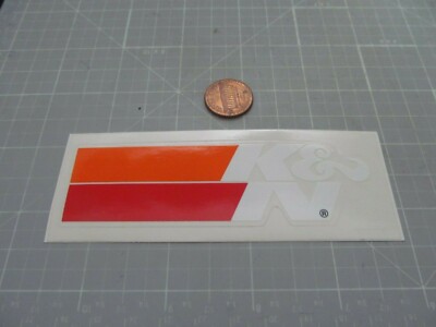 WINDOW KN- STICKER DECAL  ORIGINAL OLD STOCK RACING