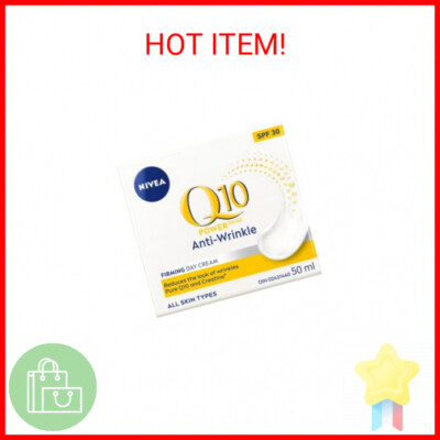 NIVEA Q10 Plus ANTI-WRINKLE with SPF 30 Day Care Cream 50 ml size (1.69 oz)