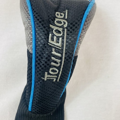 Tour Edge Bazooka 360 3-Wood Headcover Black & Blue Replacement Golf Club Cover - Picture 7 of 12