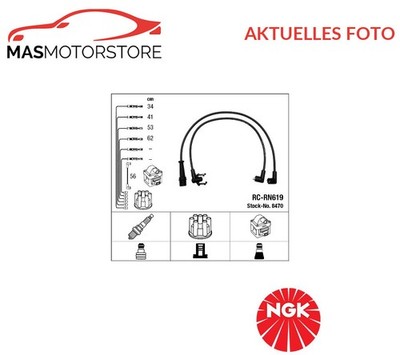 ZÜNDLEITUNGSSATZ ZÜNDKABEL NGK 8470 P NEU OE QUALITÄT