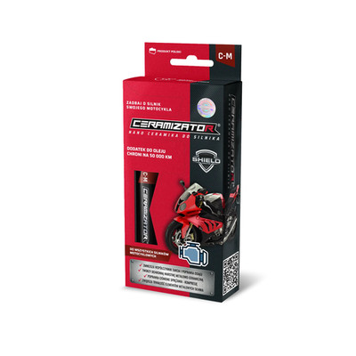 CERAMIZATOR CM Öl Additiv 10ml -Nano Keramik Schutz zum allen Motorradmotoren -