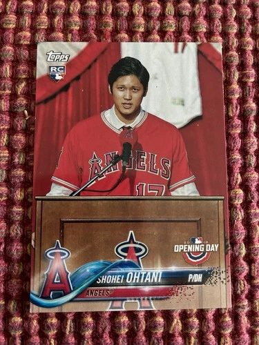 Shohei Ohtani 2018 Topps Opening Day Rookie Card #200