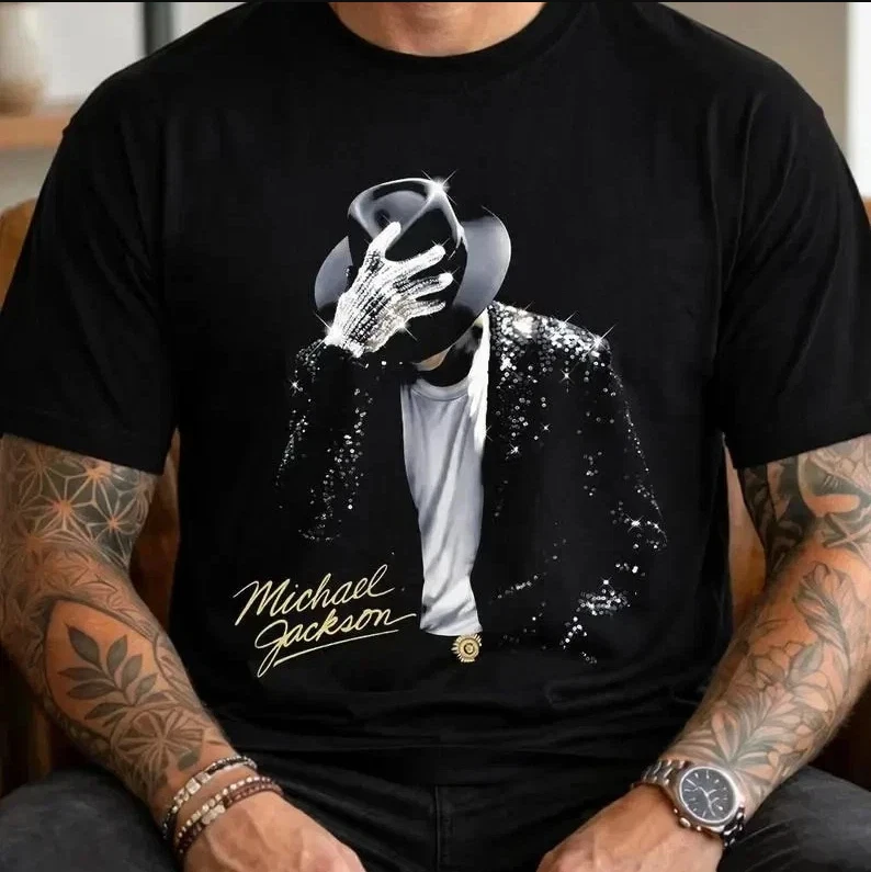 Michael Jackson Cotton Short Sleeve T-Shirts for Men for sale | eBay