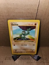 Machop 052/102 Base Set (Shadowless) Regular
