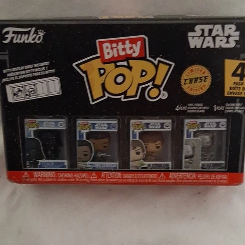 Funko Bitty Pop! Star Wars 4-Pack Chase Edition Darth Vader Luke Han Lando