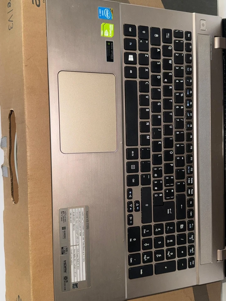 Pc Notebook usatpo garantito 2 mesi Acer Aspire V3-772G - Immagine 3 di 4