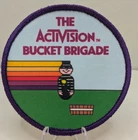 Atari Video Game Vintage 80's Activision Award Patch Bucket Brigade