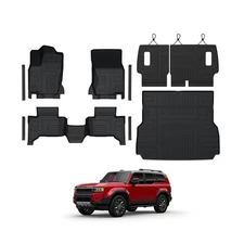 Floor Mats for Toyota Land Cruiser Prado 2024 2025 2026, All Weather Floor Ma...