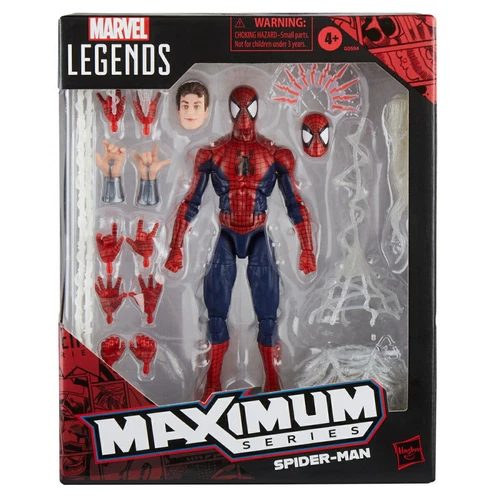 Hasbro Marvel Legends Maximum Series Spider-Man Deluxe Comics Figure New