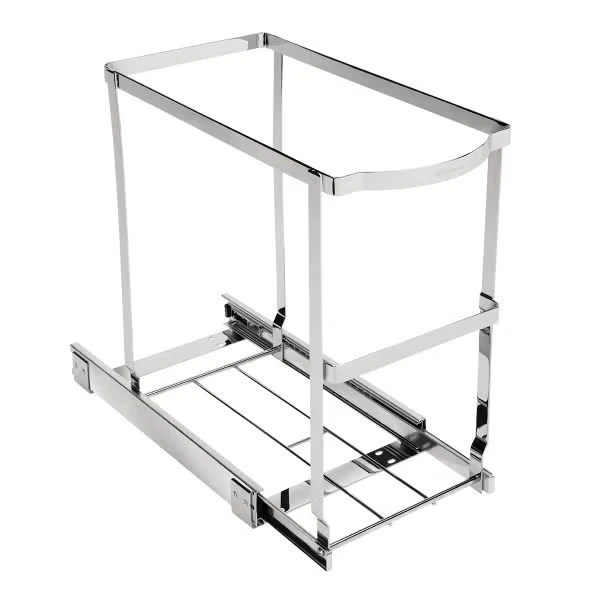 Cubo de reciclaje extraíble Simplehuman 9,2 galones 2 contenedores - basura doble bajo mostrador Foto 2 de 4