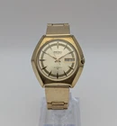 Seiko 7006-7180 - Vintage 1974 Automatic Watch Gold Tone w/ Original Bracelet