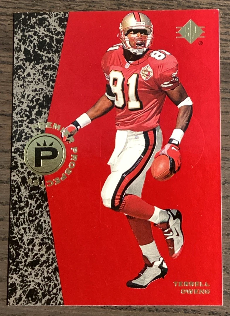 その他 UpperDeck Terrell Owens NFL 1996 Rookie 1996 SP Terrell Owens #7 for sale | eBay