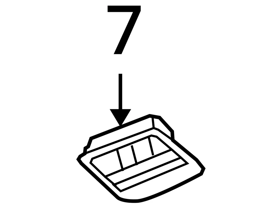 Used Front Upper Center Console fits: 2008 Pontiac G8 roof w/sunroof Front Upper Foto 4 de 4